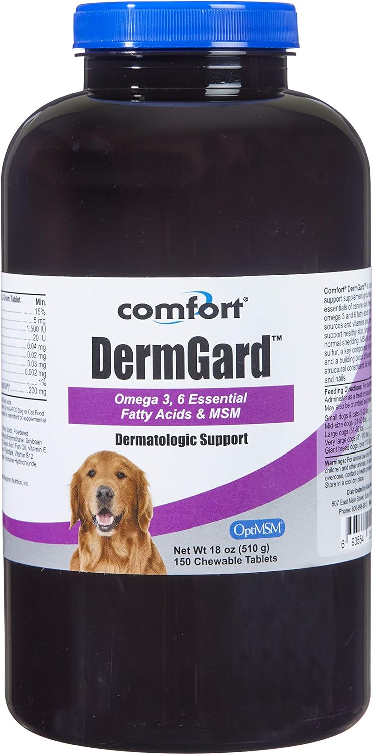 Kala Health Comfort DermGard Skin and Coat 150 Tabletas Masticables
