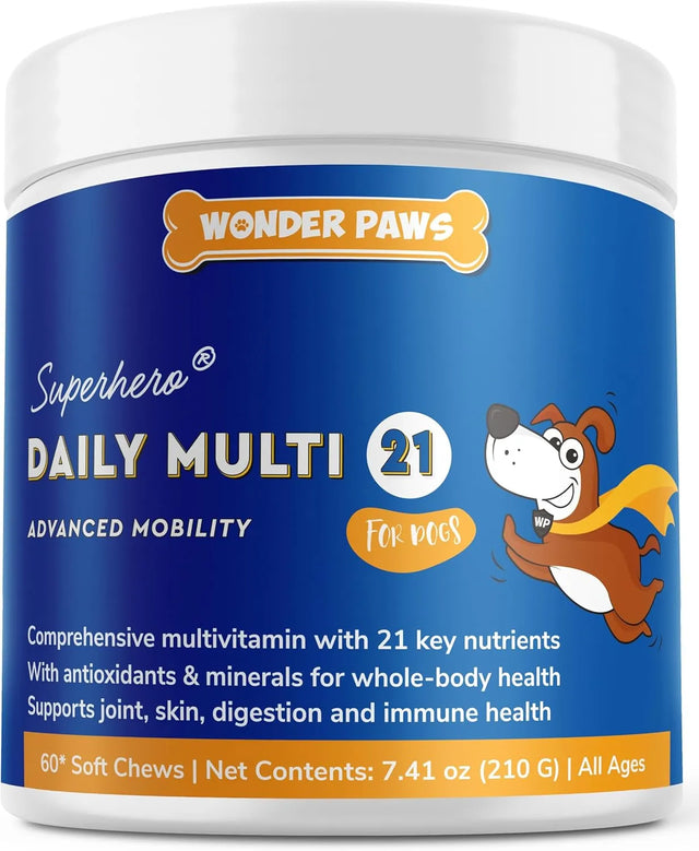 WONDER PAWS - WONDER PAWS Premium Multivitamin for Dogs 60 Masticables - The Red Vitamin MX - Multivitamínicos Para Perros - {{ shop.shopifyCountryName }}