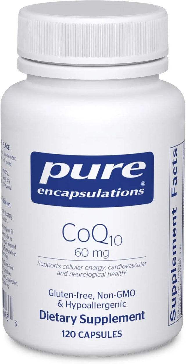 PURE ENCAPSULATIONS - Pure Encapsulations CoQ10 60Mg. 120 Capsulas - The Red Vitamin MX - Suplementos Alimenticios - {{ shop.shopifyCountryName }}