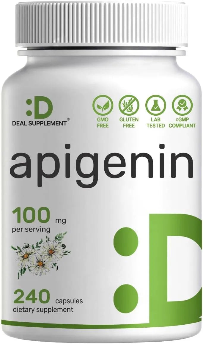 DEAL SUPPLEMENT - Deal Supplement Apigenin 100Mg. 240 Capsulas - The Red Vitamin MX - Suplementos Alimenticios - {{ shop.shopifyCountryName }}