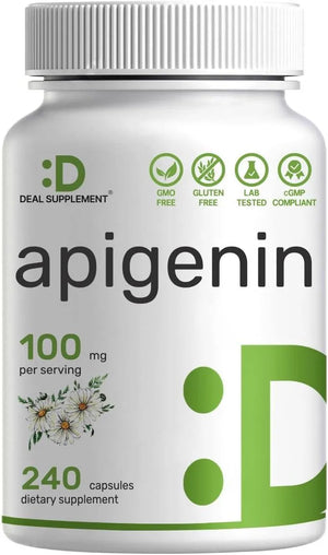 DEAL SUPPLEMENT - Deal Supplement Apigenin 100Mg. 240 Capsulas - The Red Vitamin MX - Suplementos Alimenticios - {{ shop.shopifyCountryName }}