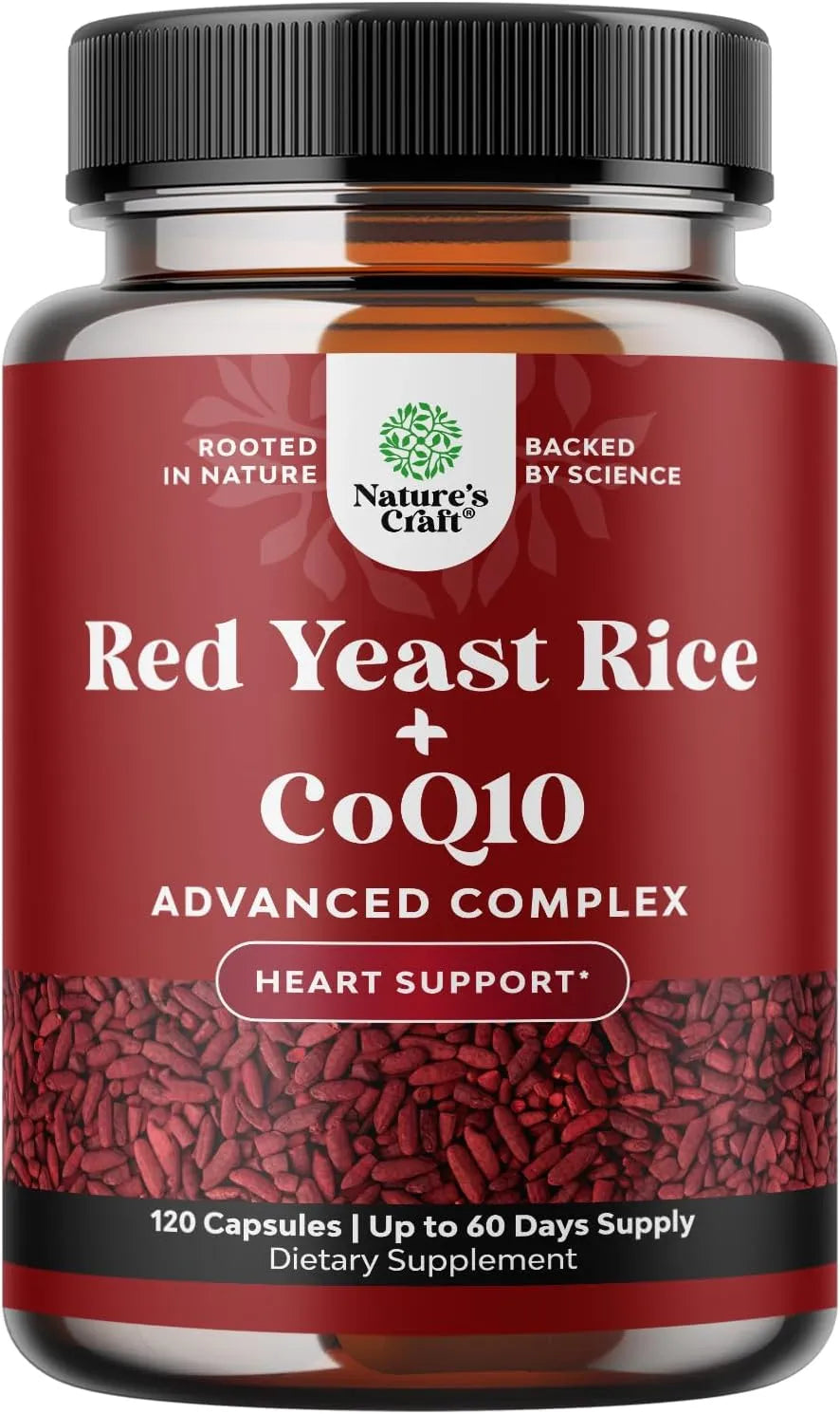 NATURES CRAFT - Natures Craft Red Yeast Rice with CoQ10 120 Capsulas - The Red Vitamin MX - Suplementos Alimenticios - {{ shop.shopifyCountryName }}