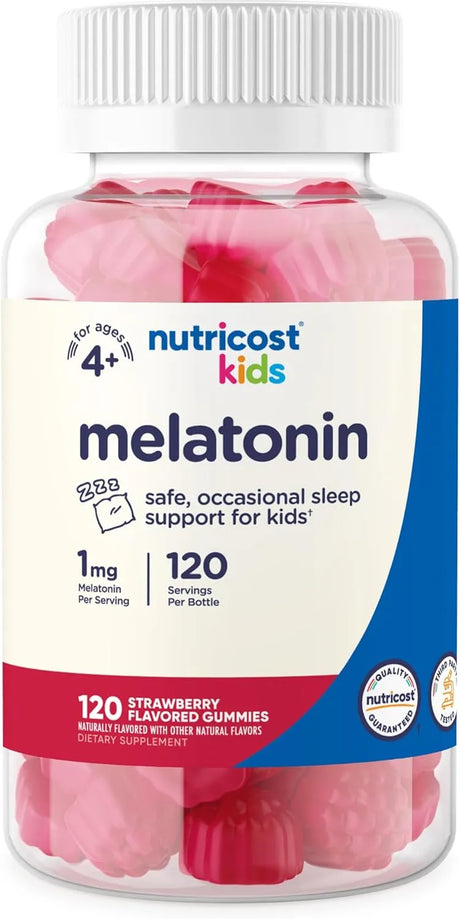 NUTRICOST - Nutricost Kids Melatonin Gummies 1Mg. 120 Gomitas - The Red Vitamin MX - Suplementos Alimenticios - {{ shop.shopifyCountryName }}