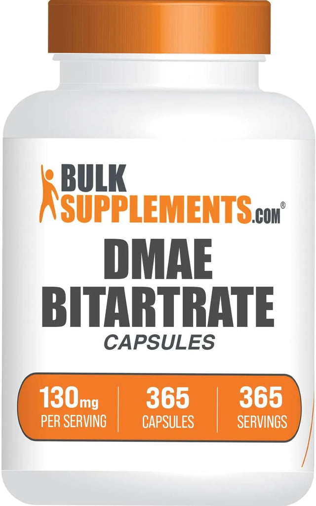 BULK SUPPLEMENTS - Bulk Supplements DMAE Bitartrate 130Mg. 365 Capsulas - The Red Vitamin MX - Suplementos Alimenticios - {{ shop.shopifyCountryName }}