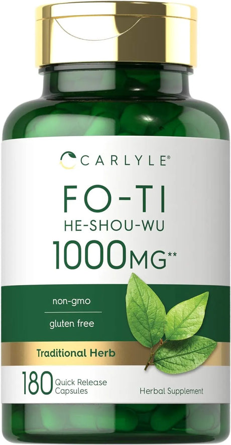 CARLYLE - Carlyle Fo-Ti 1000Mg. 180 Capsulas - The Red Vitamin MX - Suplementos Alimenticios - {{ shop.shopifyCountryName }}