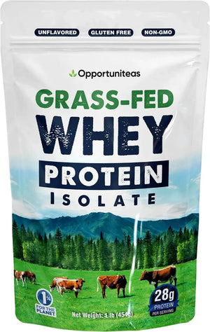 OPPORTUNITEAS - Opportuniteas Grass Fed Whey Isolate Protein Powder Unflavored 454Gr. - The Red Vitamin MX - Suplementos Alimenticios - {{ shop.shopifyCountryName }}