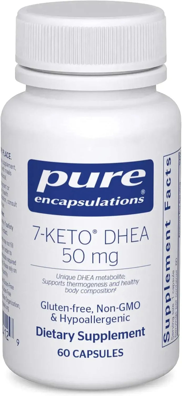 PURE ENCAPSULATIONS - Pure Encapsulations 7-Keto DHEA 50Mg. 60 Capsulas - The Red Vitamin MX - Suplementos Alimenticios - {{ shop.shopifyCountryName }}