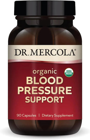 DR MERCOLA - Dr. Mercola Organic Blood Pressure Support 90 Capsulas - The Red Vitamin MX - Suplementos Alimenticios - {{ shop.shopifyCountryName }}