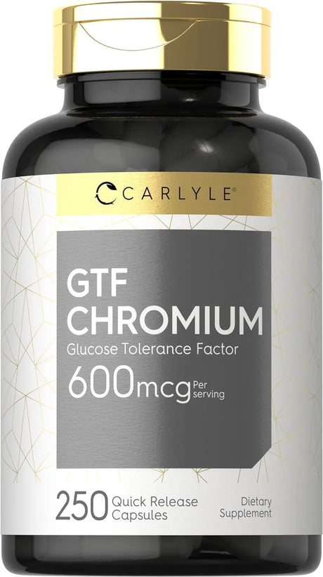 CARLYLE - Carlyle GTF Chromium 600mcg 250 Capsulas - The Red Vitamin MX - Suplementos Alimenticios - {{ shop.shopifyCountryName }}