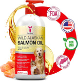 SAVVYBEAST - SavvyBeast Wild Alaskan Salmon Oil for Dogs 32 Fl.Oz. - The Red Vitamin MX - Aceite De Pescado Para Perros - {{ shop.shopifyCountryName }}