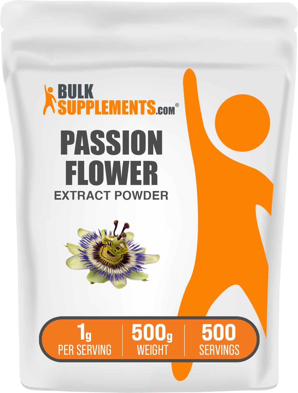 Bulk Supplements Passion Flower Extract Powder 500Gr.