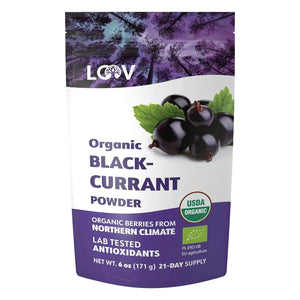 LOOV - LOOV Blackcurrant Powder Organic 171Gr. - The Red Vitamin MX - Suplementos Alimenticios - {{ shop.shopifyCountryName }}