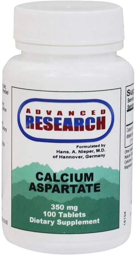 ADVANCED RESEARCH - Advanced Research Calcium Aspartate 350Mg. 100 Tabletas - The Red Vitamin MX - Suplementos Alimenticios - {{ shop.shopifyCountryName }}