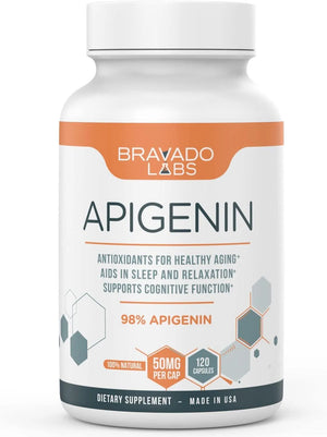 BRAVADO LABS - Bravado Labs Premium Apigenin 120 Capsulas - The Red Vitamin MX - Suplementos Alimenticios - {{ shop.shopifyCountryName }}