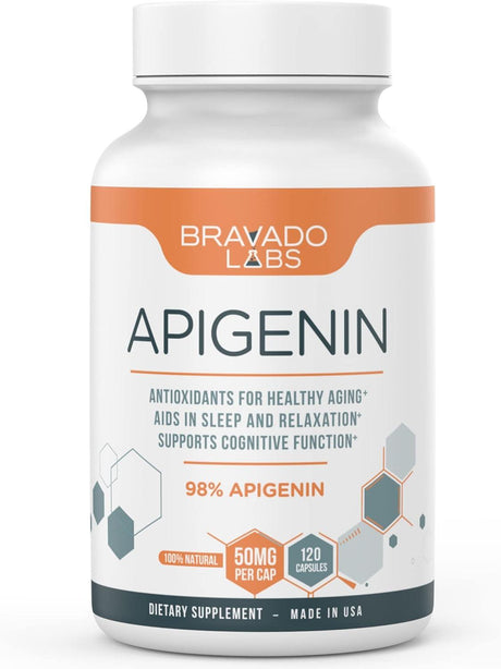 BRAVADO LABS - Bravado Labs Premium Apigenin 120 Capsulas - The Red Vitamin MX - Suplementos Alimenticios - {{ shop.shopifyCountryName }}