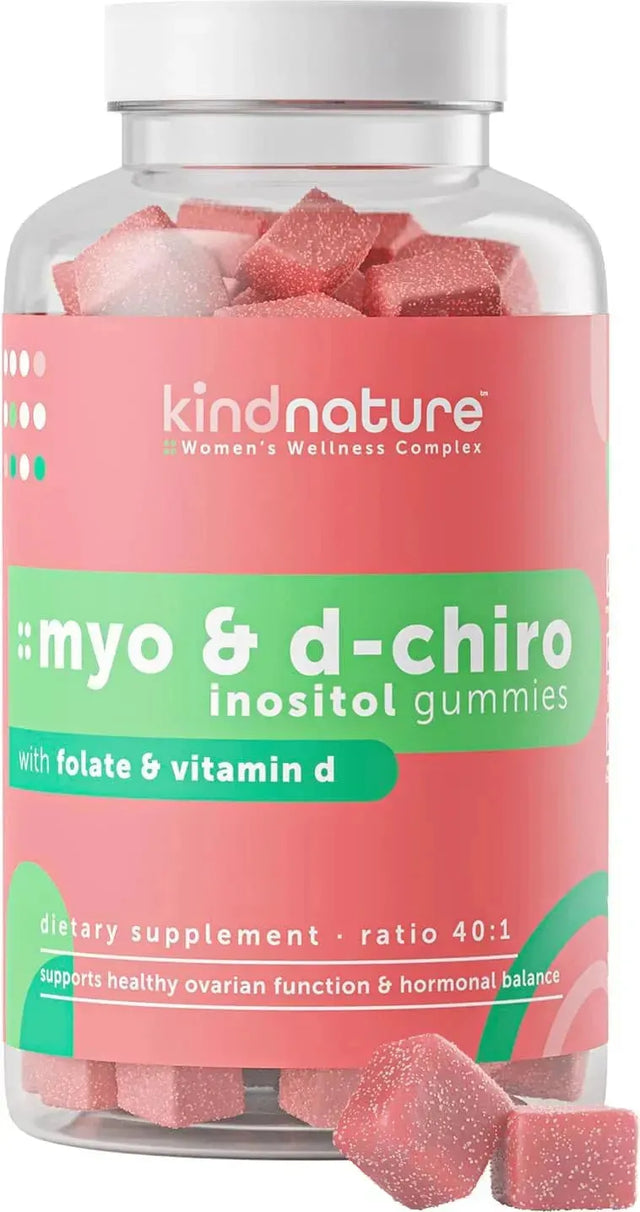 KIND NATURE - Kind Nature Myo-Inositol & D-Chiro Inositol Gummies 120 Gomitas - The Red Vitamin MX - Suplementos Alimenticios - {{ shop.shopifyCountryName }}