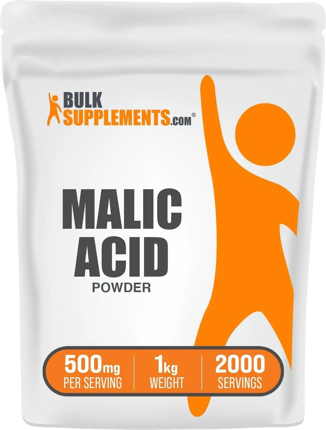 BULK SUPPLEMENTS - Bulk Supplements Malic Acid Powder 1 Kg. - The Red Vitamin MX - Suplementos Alimenticios - {{ shop.shopifyCountryName }}