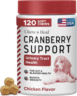 CHEW + HEAL - Chew + Heal Labs Dog UTI Treatment Cranberry Supplement for Dogs 120 Masticables - The Red Vitamin MX - Salud De Tracto Urinario Para Perros - {{ shop.shopifyCountryName }}