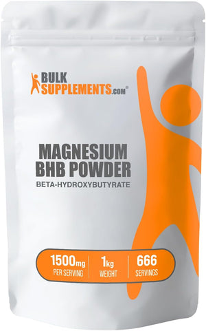 Bulk Supplements Magnesium BHB Powder 1 Kg.
