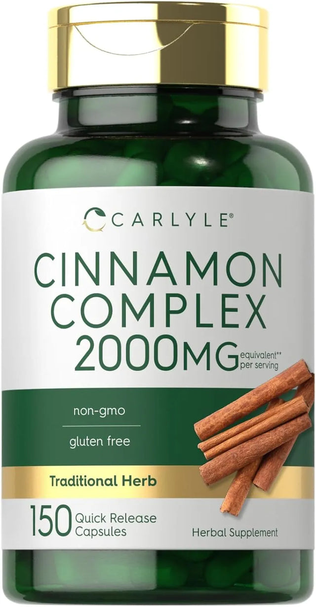 CARLYLE - Carlyle Ceylon Cinnamon Complex with Gymnema and Mulberry 150 Capsulas - The Red Vitamin MX - Suplementos Alimenticios - {{ shop.shopifyCountryName }}