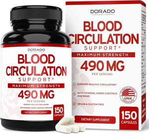 DORADO NUTRITION - DORADO NUTRITION Blood Circulation 150 Capsulas - The Red Vitamin MX - Suplementos Alimenticios - {{ shop.shopifyCountryName }}