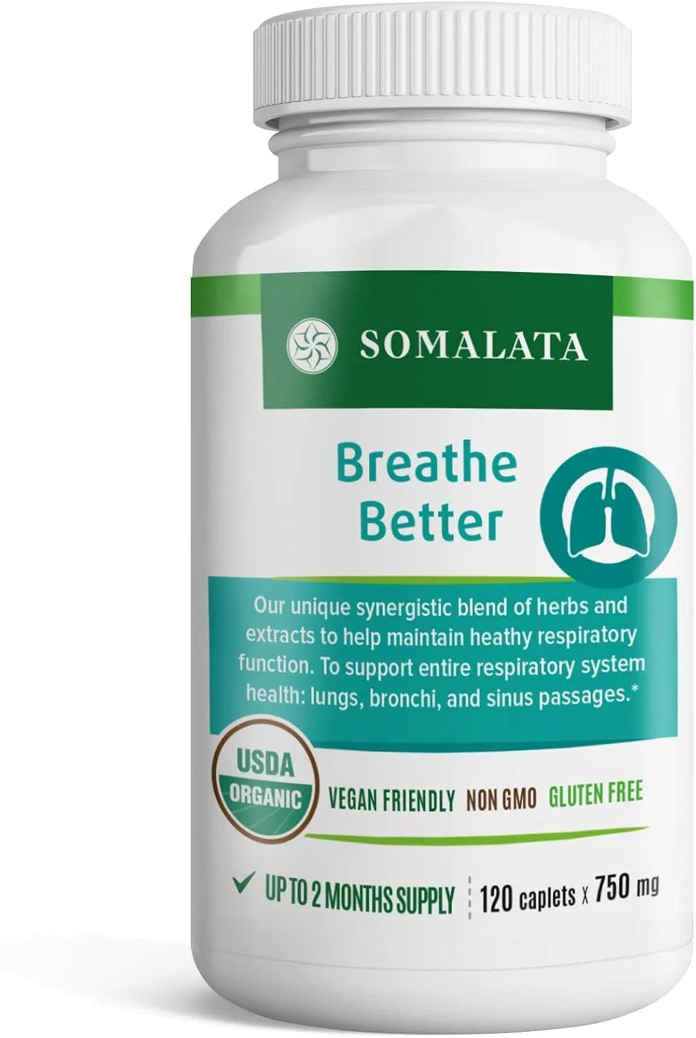 SOMALATA - Somalata Breathe Better 120 Tabletas - The Red Vitamin MX - Suplementos Alimenticios - {{ shop.shopifyCountryName }}