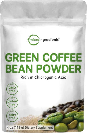 MICRO INGREDIENTS - Micro Ingredients Pure Green Coffee Bean Extract 113Gr. - The Red Vitamin MX - Suplementos Alimenticios - {{ shop.shopifyCountryName }}