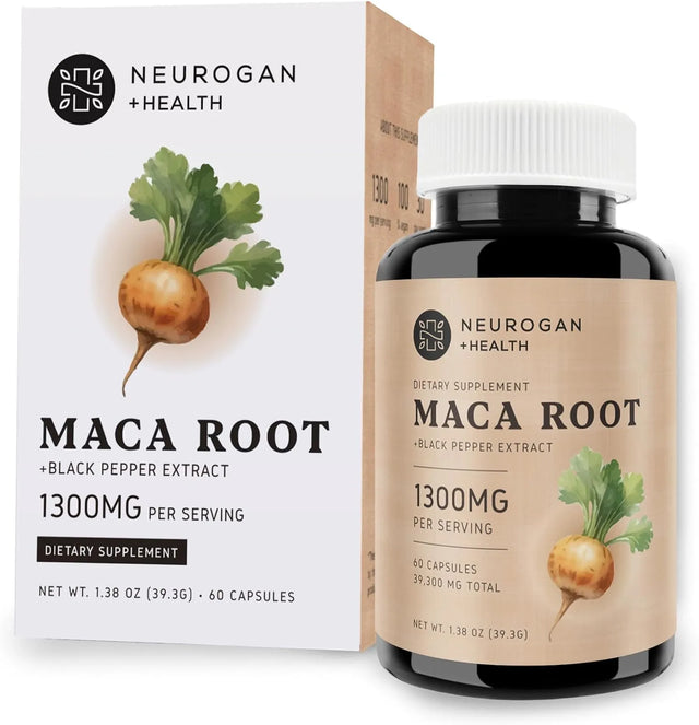 NEUROGAN HEALTH - Neurogan Maca Root 1300Mg. 60 Capsulas - The Red Vitamin MX - Suplementos Alimenticios - {{ shop.shopifyCountryName }}