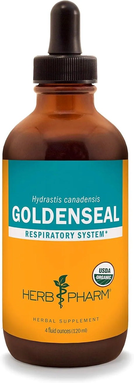 HERB PHARM - Herb Pharm Certified Organic Goldenseal Liquid Extract 4 Fl.Oz. - The Red Vitamin MX - Suplementos Alimenticios - {{ shop.shopifyCountryName }}