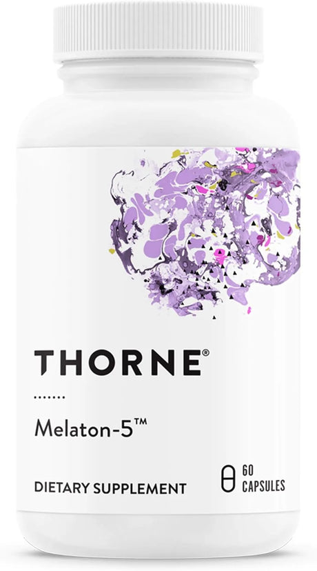 THORNE RESEARCH - THORNE Melaton-5 - 5Mg. Melatonin 60 Capsulas - The Red Vitamin MX - Suplementos Alimenticios - {{ shop.shopifyCountryName }}