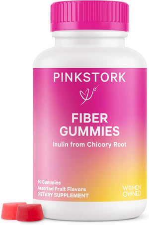 Pink Stork Prenatal Fiber Gummies for Women 60 Gomitas