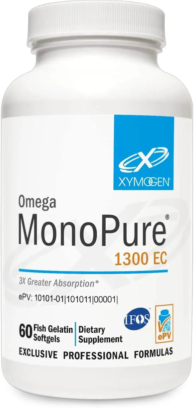 XYMOGEN - XYMOGEN Omega MonoPure 1300 EC 60 Capsulas Blandas - The Red Vitamin MX - Suplementos Alimenticios - {{ shop.shopifyCountryName }}