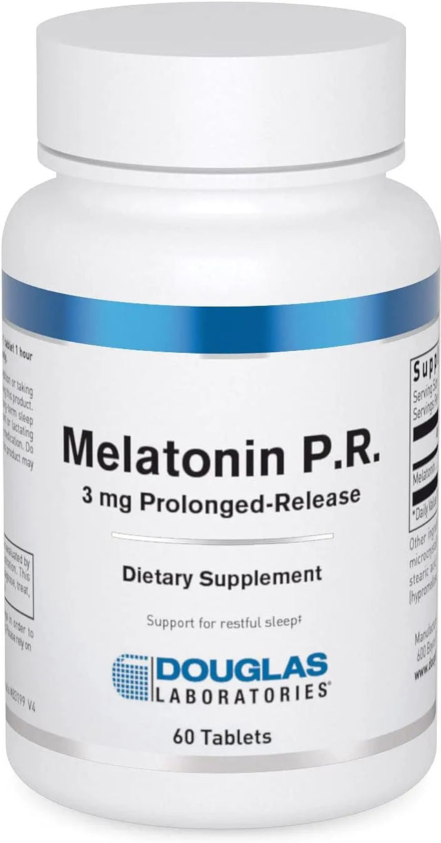 DOUGLAS LABORATORIES - Douglas Laboratories Melatonin Prolonged Release 3Mg. 60 Tabletas - The Red Vitamin MX - Suplementos Alimenticios - {{ shop.shopifyCountryName }}