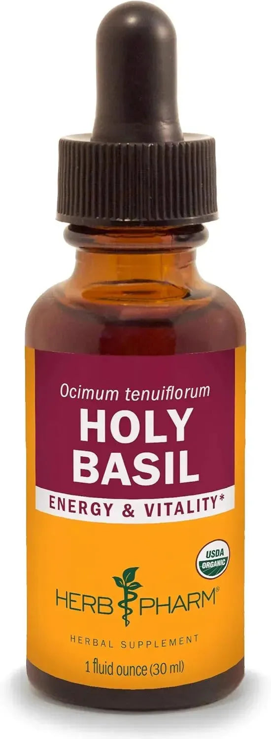 HERB PHARM - Herb Pharm Certified Organic Holy Basil 1 Fl.Oz. - The Red Vitamin MX - Suplementos Alimenticios - {{ shop.shopifyCountryName }}