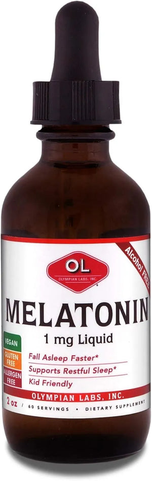 OLYMPIAN LABS - Olympian Labs Liquid Melatonin 1Mg. 2 Fl.Oz. - The Red Vitamin MX - Suplementos Alimenticios - {{ shop.shopifyCountryName }}