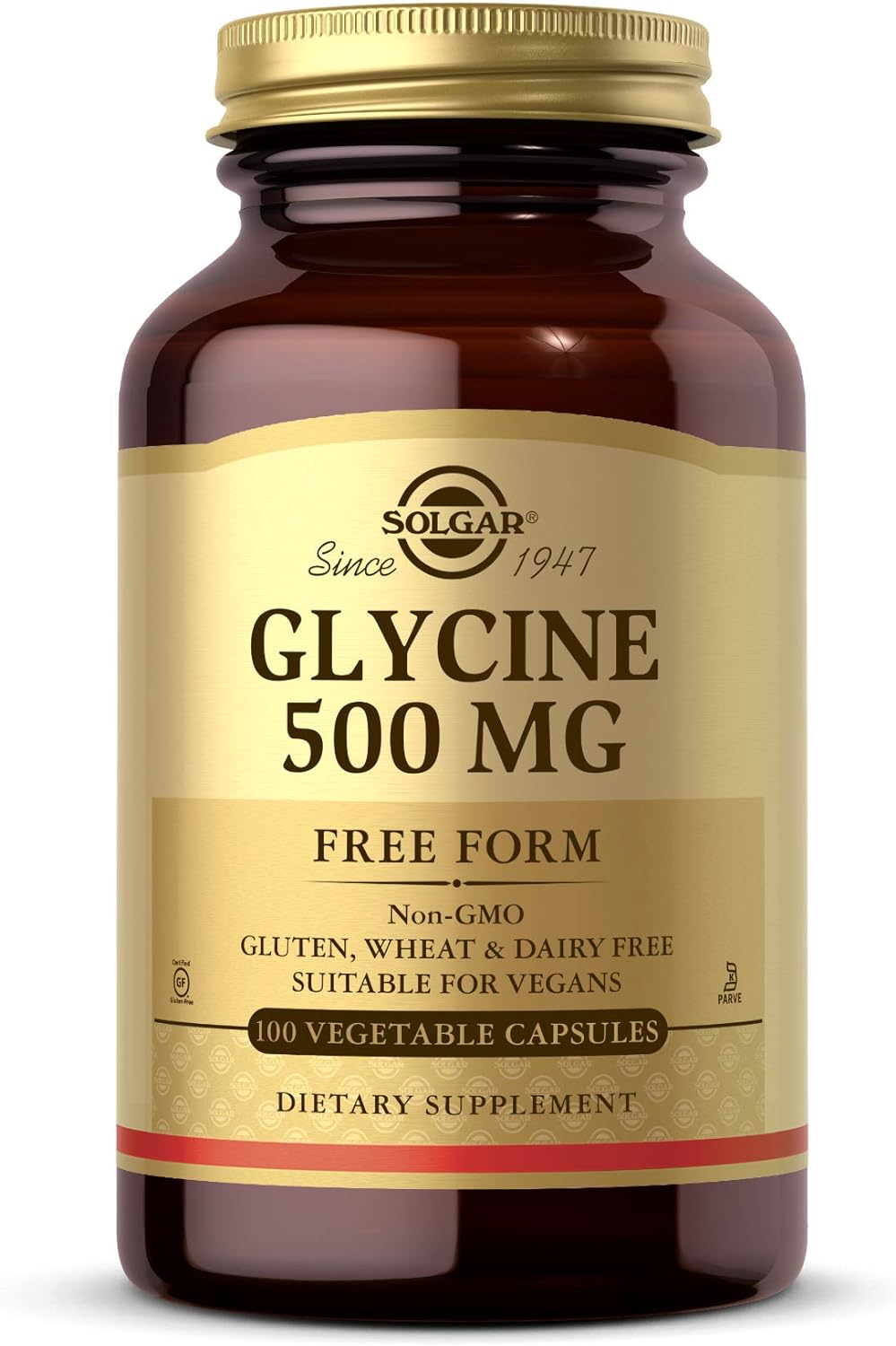 Solgar Glycine 500Mg. 100 Capsulas