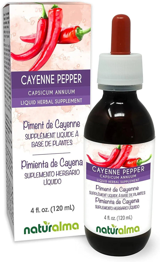 NATURALMA - Naturalma Cayenne Pepper Alcohol-free Tincture 4 Fl. Oz. - The Red Vitamin MX - Suplementos Alimenticios - {{ shop.shopifyCountryName }}