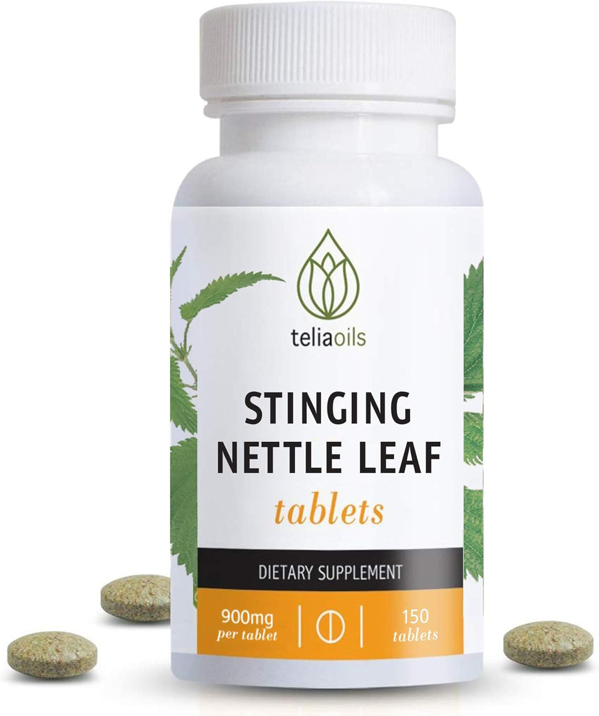 Teliaoils Stinging Nettle Leaf 900Mg. 150 Tabletas