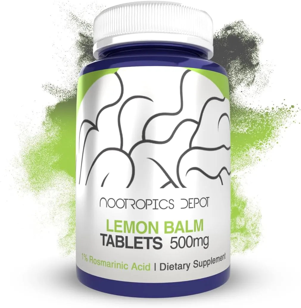 NOOTROPICS DEPOT - Nootropics Depot Lemon Balm Extract 500Mg. 120 Capsulas - The Red Vitamin MX - Suplementos Alimenticios - {{ shop.shopifyCountryName }}