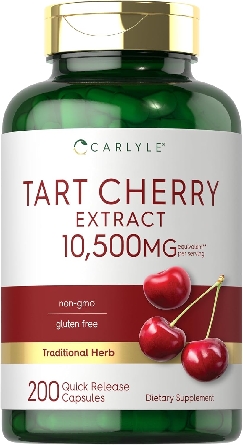 Carlyle Tart Cherry 10,500Mg. 200 Capsulas