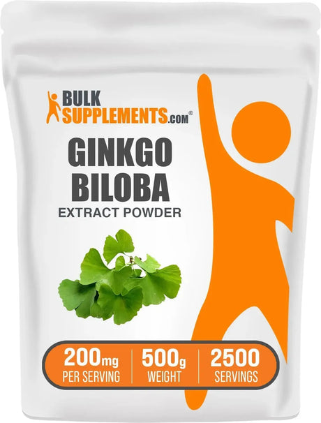 BULK SUPPLEMENTS - Bulk Supplements Ginkgo Biloba Extract Powder 500Gr. - The Red Vitamin MX - Suplementos Alimenticios - {{ shop.shopifyCountryName }}