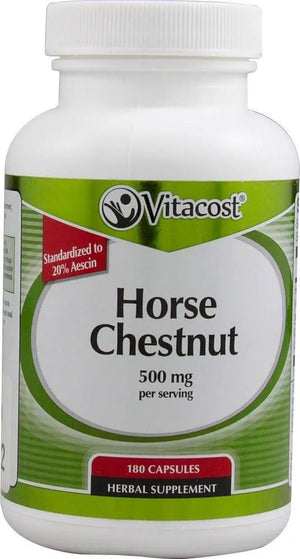 VITACOST - Vitacost Horse Chestnut 500Mg. 180 Capsulas - The Red Vitamin MX - Suplementos Alimenticios - {{ shop.shopifyCountryName }}