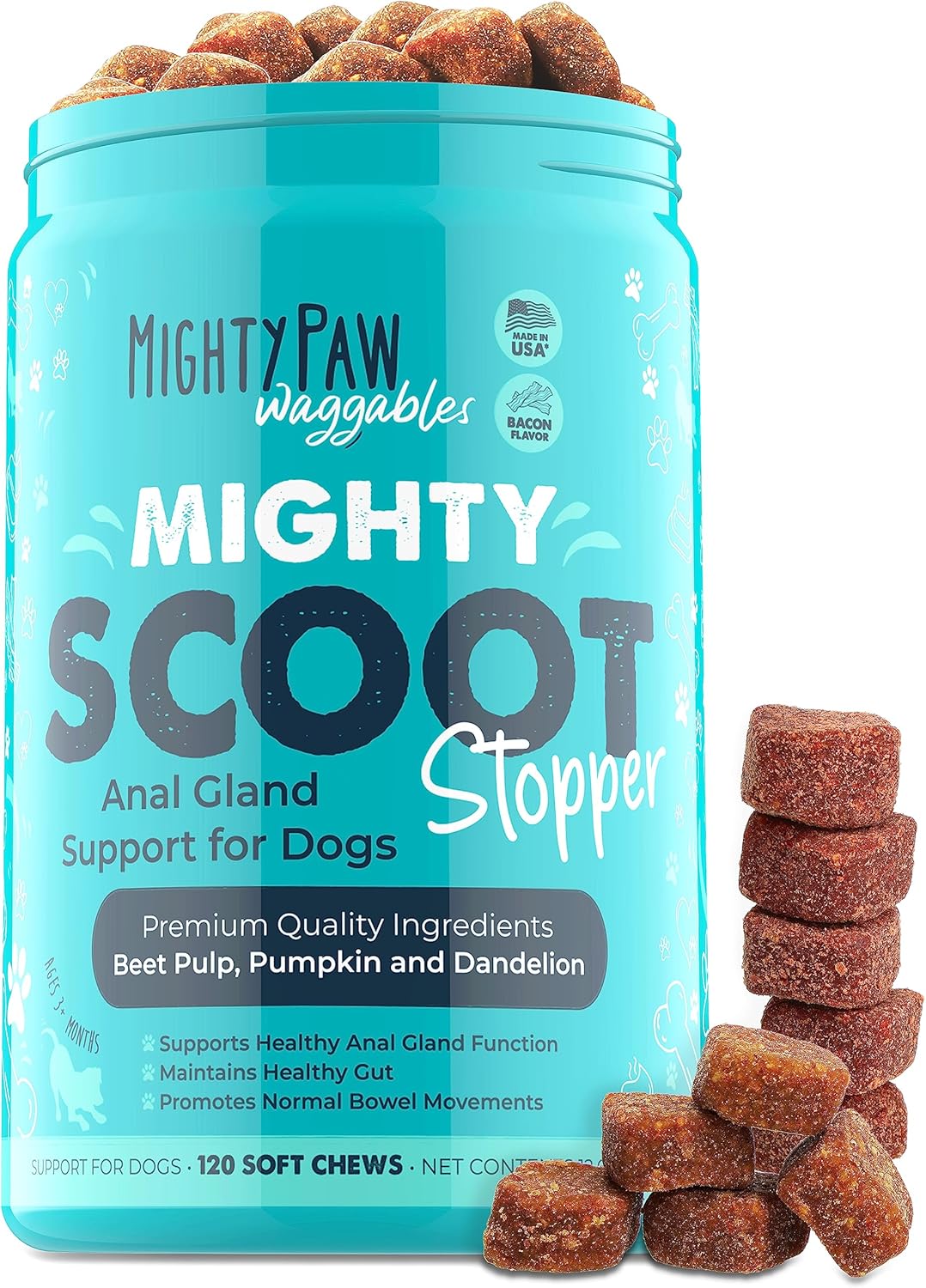 Mighty Paw Waggables Mighty Scoot 120 Masticables
