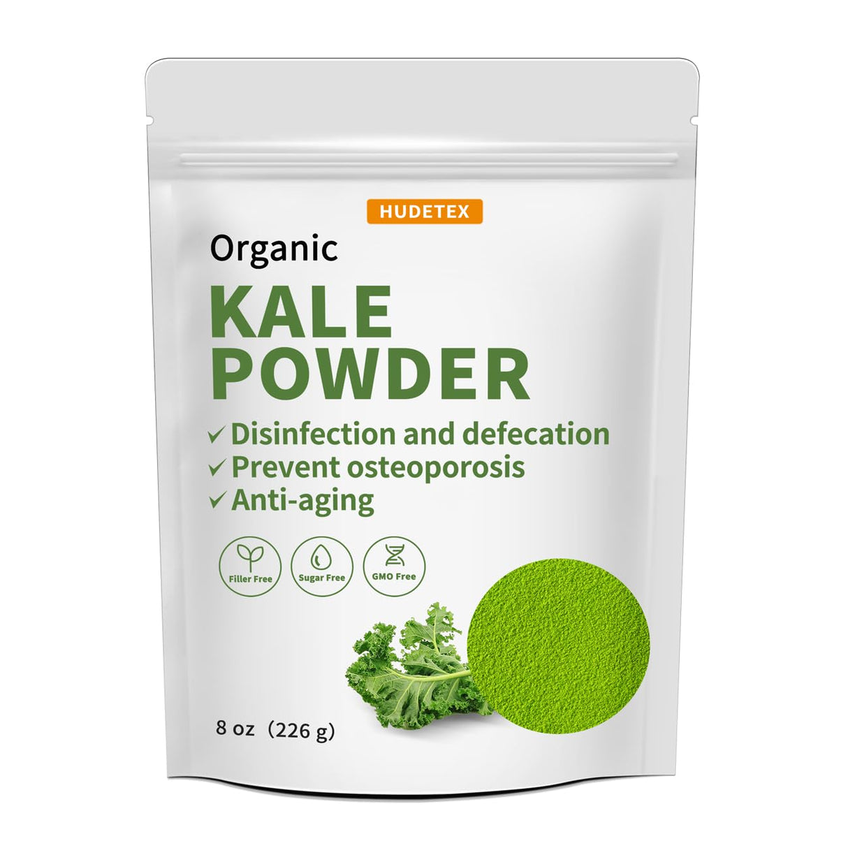 Hudetex Kale Powder Organic 226Gr.