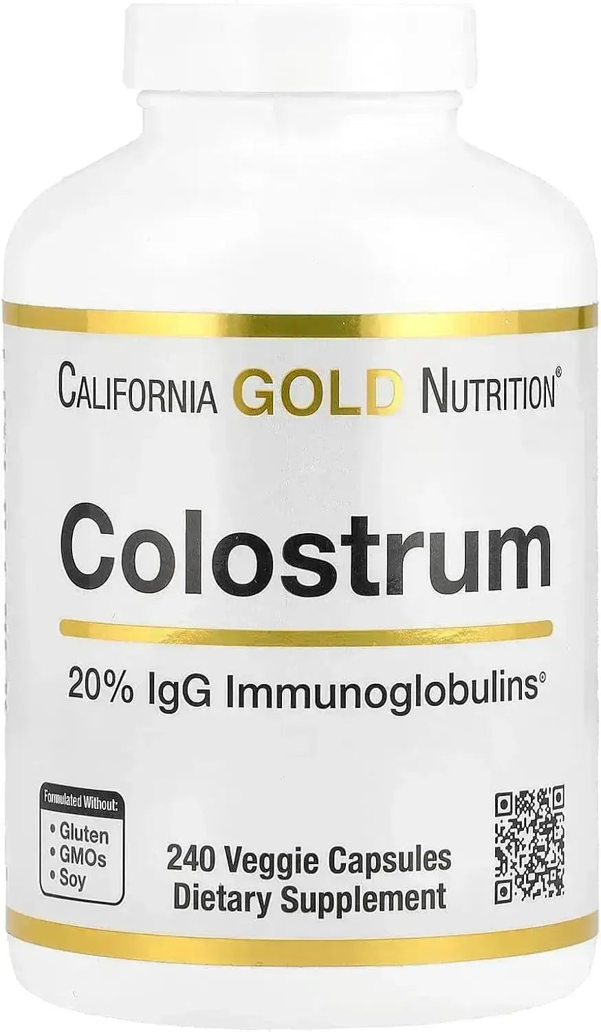 CALIFORNIA GOLD NUTRITION - California Gold Nutrition Colostrum 240 Capsulas - The Red Vitamin MX - Suplementos Alimenticios - {{ shop.shopifyCountryName }}