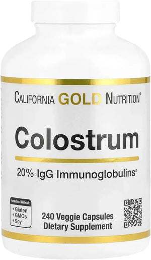 CALIFORNIA GOLD NUTRITION - California Gold Nutrition Colostrum 240 Capsulas - The Red Vitamin MX - Suplementos Alimenticios - {{ shop.shopifyCountryName }}