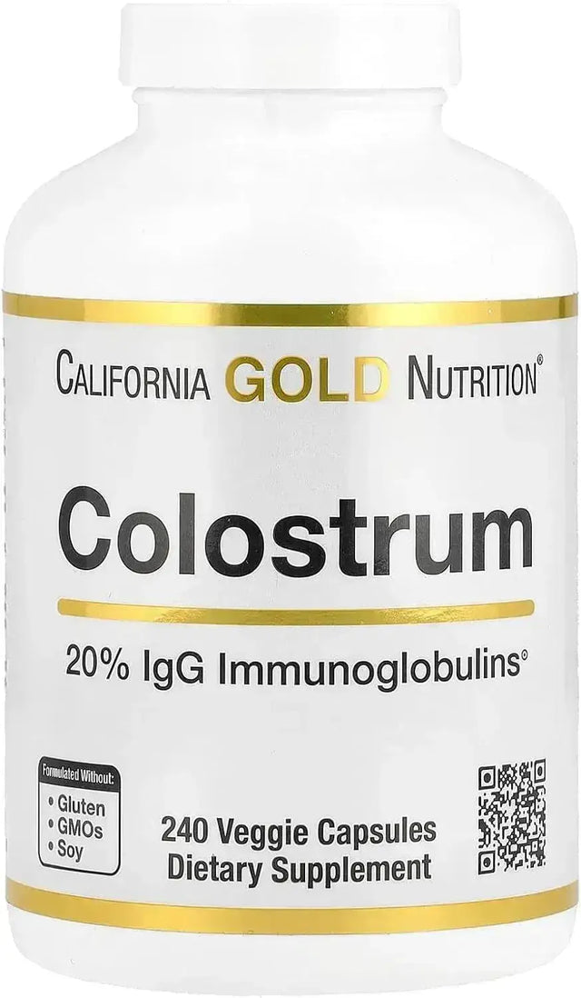 CALIFORNIA GOLD NUTRITION - California Gold Nutrition Colostrum 240 Capsulas - The Red Vitamin MX - Suplementos Alimenticios - {{ shop.shopifyCountryName }}