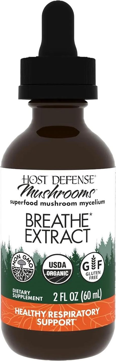 HOST DEFENSE - Host Defense Breathe Extract Immune & Respiratory Support 2 Fl.Oz. - The Red Vitamin MX - Suplementos Alimenticios - {{ shop.shopifyCountryName }}