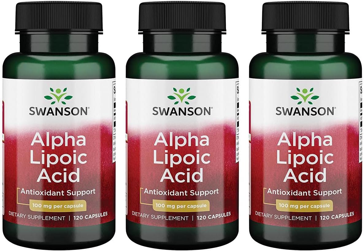 Swanson Alpha Lipoic Acid 100Mg. 360 Capsulas