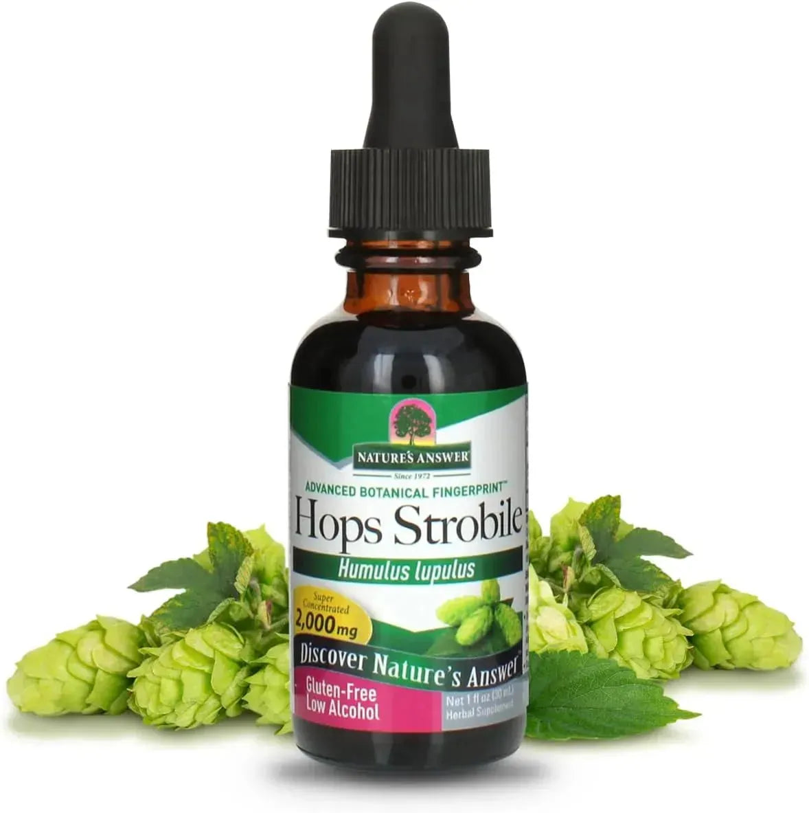 NATURE´S ANSWER - Nature's Answer Hops Herb Extract 1 Fl.Oz. - The Red Vitamin MX - Suplementos Alimenticios - {{ shop.shopifyCountryName }}